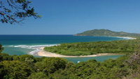 Beautiful beach in Guanacaste