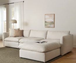 Clarke Fabric 2 Piece Sectional