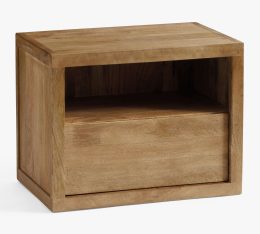 Beautiful Cayman wood night stand clean lines