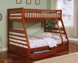 Black Stallion Twin over Full Bunk Bed
