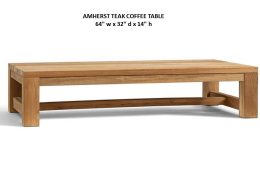 Amherst Teak Coffee Table
