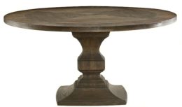 Antiquarian Round Dining Table Top And Pedestal Dining Table Base