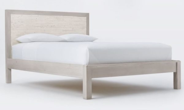 Bay Whitewashed Bed