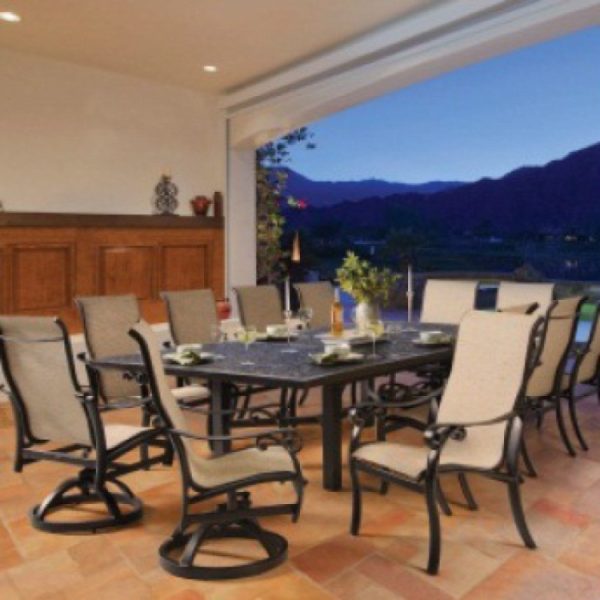 Bellanova Sling Chairs And Dining Table