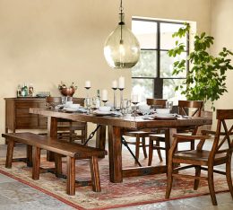 Benchwright Dining Table And Chairs