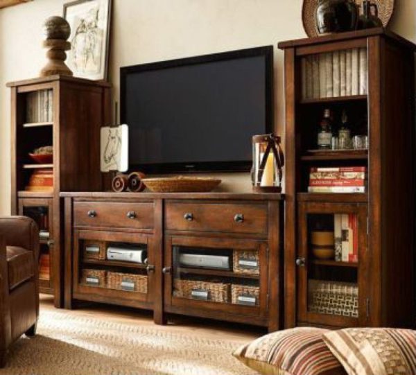 Benchwright Media Suite With Towers