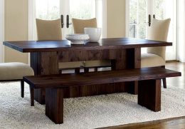 Brownstone Hampton Bench Dining Table And Chairs