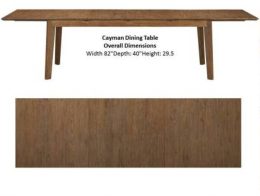 Cayman Rectangle Dining Table