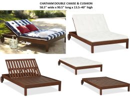 Chatham Chaise Lounge For Two