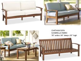 Chatham Teak Sofa W Cushion