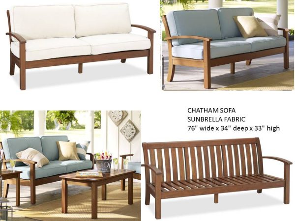 Chatham Teak Sofa W Cushion