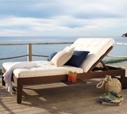 Chesapeake Double Chaise And Cushion