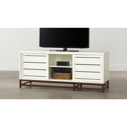 Clapboard White 60 Media Console