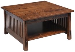 Country Mission Square Coffee Table