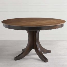 Custom Dining 54 Inch Round Pedestal Table