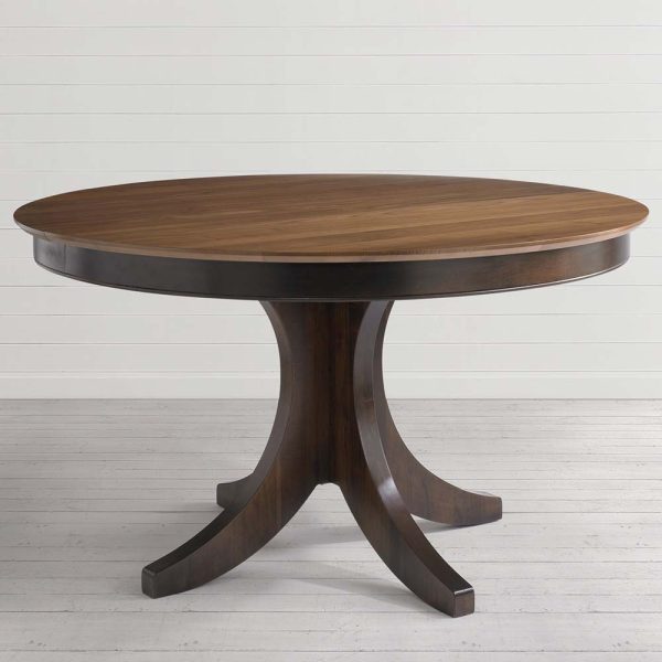 Custom Dining 54 Inch Round Pedestal Table