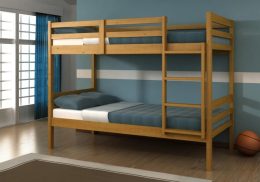 Sleek Twin over Twin  Bunk Bed