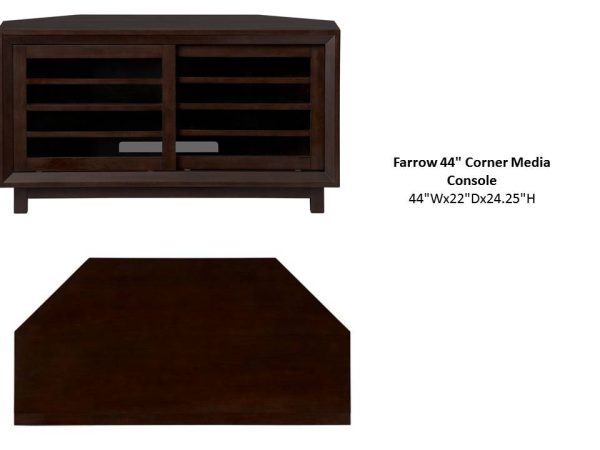 Farrow Corner Media Stand
