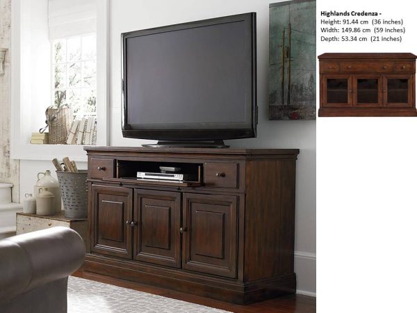 Highlands Media Credenza