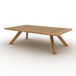 Jalan Outdoor Rectangular Coffee Table B