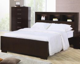 Jessica Bookcase Panel Bed