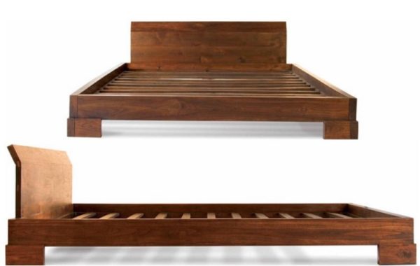 Kobe Platform Bed Java King Or Queen