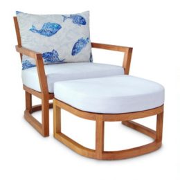 Korogated Outdoor Lounge Chair