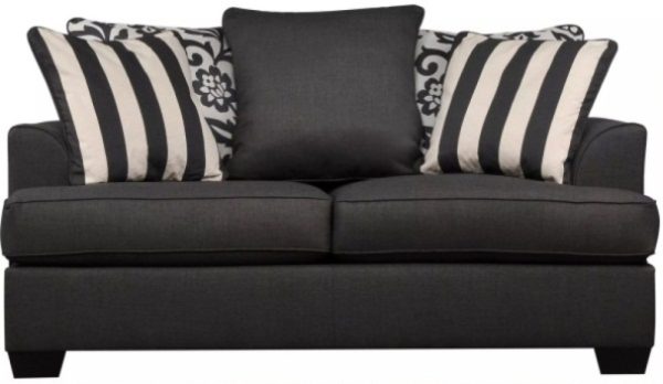 Levon Charcoal Loveseat