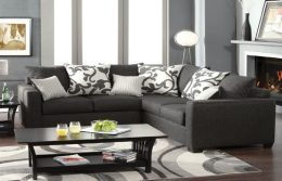 Lleida 2 Piece Fabric Sectional Sofa