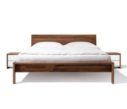 Lunetto Relief Bed Front View