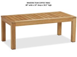 Madera Teak Coffee Table