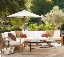 Madera Teak Sectional