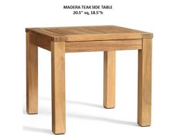 Madera Teak Side Table