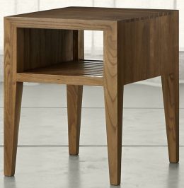 Marin Natural Solid Wood Side Table
