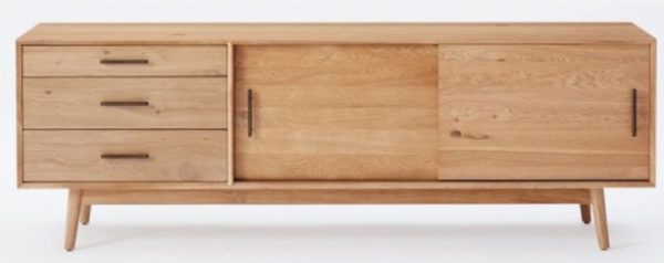 Mid Century Media Console  80
