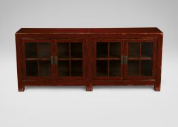Ming Media Cabinet W Glass