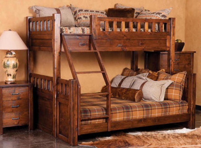 Montana Extra Long Twin Over Queen Bunk Bed Costa Rican Furniture Phf2018 Montana Extra Long Twin Over Queen Bunk