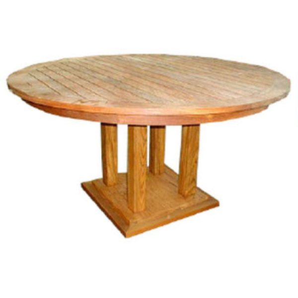 Pedestal Round Table