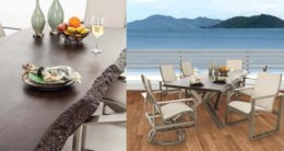 Park Place Dining W Sling Chairs