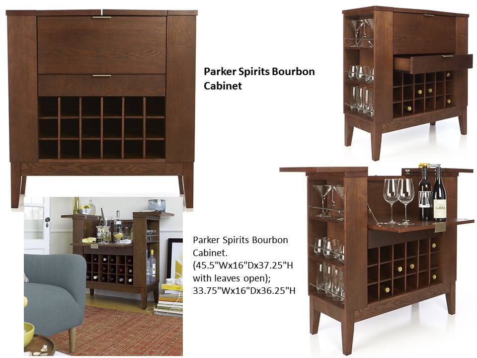 Parker Spirits Bourbon Cabinet - Costa Rican Furniture