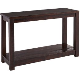 Parsons Tobacco Brown Console Table