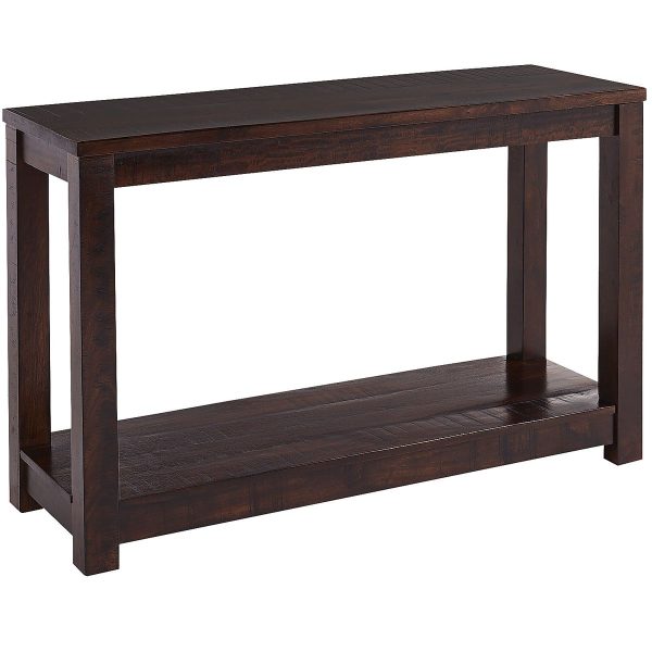 Parsons Tobacco Brown Console Table