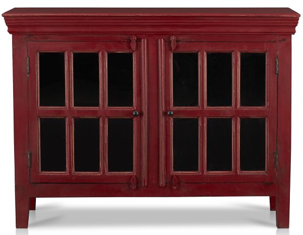 Rojo Red 46 Media Storage Cabinet