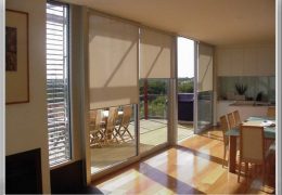 Roller Blinds In Pvc Screen Material For Doors And Windows