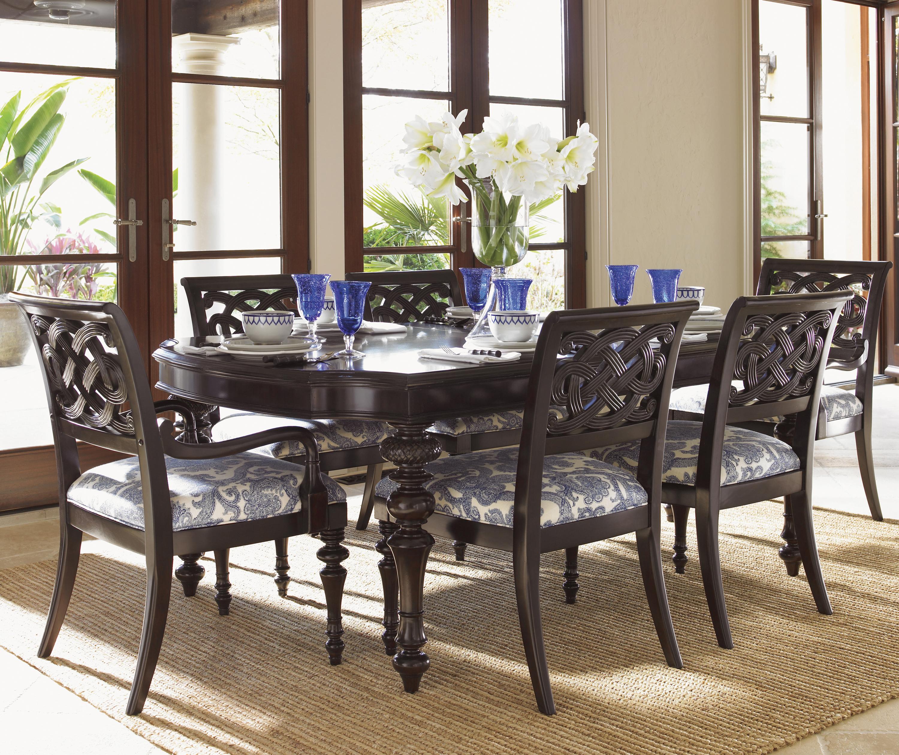 royal kahala islands dining table w chairs | costa rican furniture royal kahala islands dining table w chairs | costa rican furniture