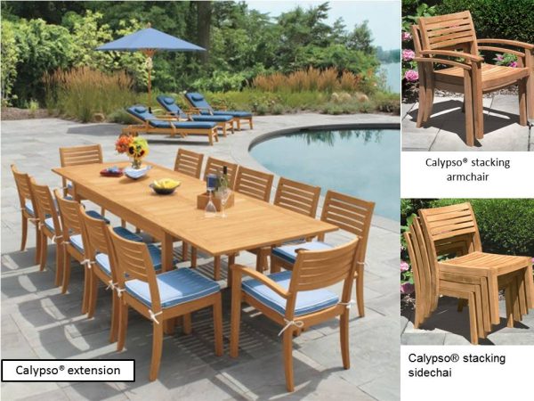 Samara Teak Dining For 14 People