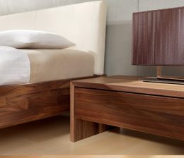 Solid Wood Bedside Cabinets Lunetto