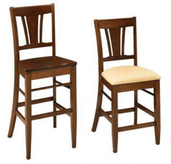 Solid Wood Metro Bar Stool