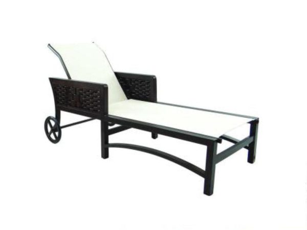 Spanish Bay Adjustable Sling Chaise Lounge