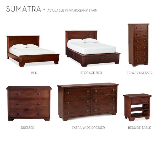 sumatra bedroom collection | costa rican furniture